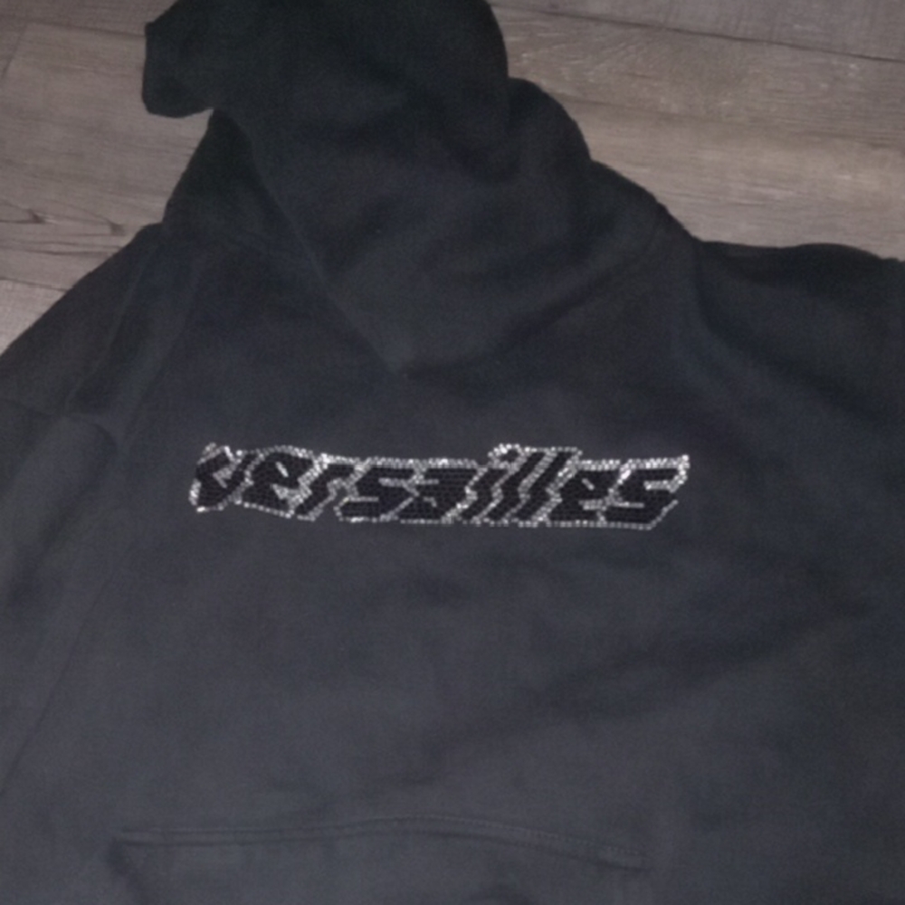 Versilles Black Hoodie with versailles Logo
